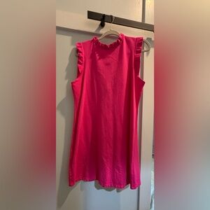 Vibrant Pink Sleeveless Dress
